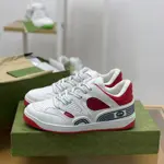 GU*Isneakers Cowhide+Breathable mesh