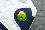 AIR JORDAN 13 RETRO WHITE OBSIDIAN POWDER BLUE 414571-144