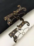 Rhinestone Letter T Shirt