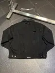 Balenciaga  ripped denim jacket