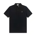 Back Letter Print Polo Shirt