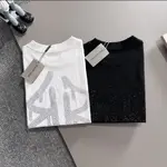 2025 New Front and Back Rhinestone T-Shirt
