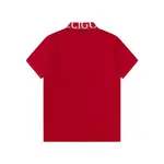 Neckline Letters Polo T Shirt
