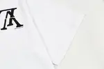 Pocket Reverse Letter Print  T Shirt