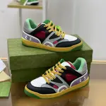 GU*Isneakers Cowhide+Breathable mesh