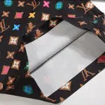 Colorful All-over Print T-shirt and Shorts Set