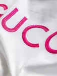 Back Letter Embroidery T Shirt