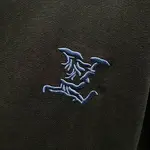 Blue Pattern Embroidery T Shirt