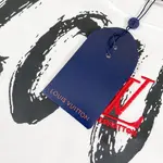 Necklace Letter + Chest Embroidery T-shirt