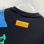 Color Letters Print T Shirt