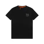 Embroidered Leather Patch T-Shirt