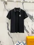 Square Embroidery Polo T Shirt