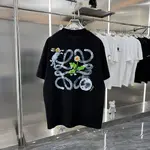Hand-Painted Print T Shirt