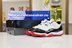 AIR JORDAN 11 LOW WHITE BRED