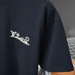 Letter Flocking Rhinestone T-Shirt