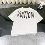 Necklace Letter + Chest Embroidery T-shirt
