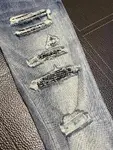 Amiri slim fit petite straight jeans