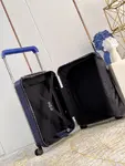 LV blue embossed trolley case originalk616 35x23x53cm