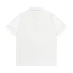 Letter Print with Contrast Collar Polo Shirt