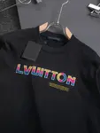 Colorful Pattern Embroidery T Shirt