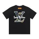 Yellow Graffiti Print T Shirt