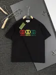 Three-Color Embroidery T Shirt