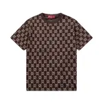 Multicolor Double G Full Print T Shirt