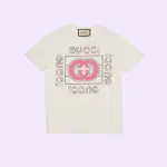 Pink Vintage Print T-SHIRT