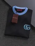 Double G Embroidery On Chest T Shirt