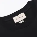 Gucci men's and women's black T-shirt