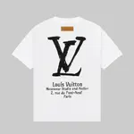 Front Back Letter Print T-shirt