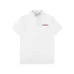 Letter Embroidery Polo T Shirt