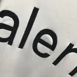 Balenciaga lettered hooded sweatshirt