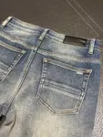 Amiri slim fit petite straight jeans