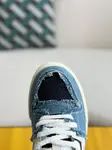 FENDI Low-top denim shoes