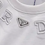Triangle Pattern 3D Embroidery T Shirt