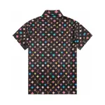 Colorful All-over Print T-shirt and Shorts Set
