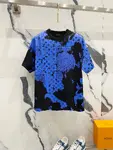 Rendering Blue Full Print T Shirt