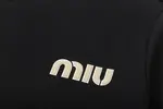 Letter Embossing T Shirt