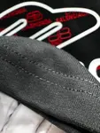 Silicone Overlapping Letter T Shirt