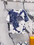 Rendering Blue Full Print T Shirt