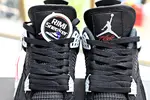 AIR JORDAN 4 "BLACK CANVAS"