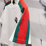 Red And Green Stripes T Shirt