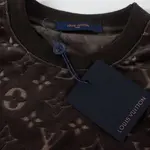 Classic All-Over Printed Embossed T-shirt