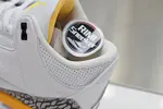 WMNS AIR JORDAN 3 RETRO 'LASER ORANGE' 白黄