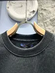 Pattern Cracked Embroidery T Shirt