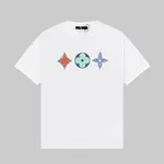 Three Jacquards Print T-shirt