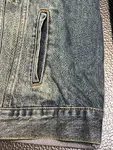 Balenciaga hooded denim jacket