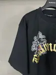 Front & Back Rhinestone Destroyed T-Shirt