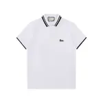 Letter Embroidery Polo T Shirt